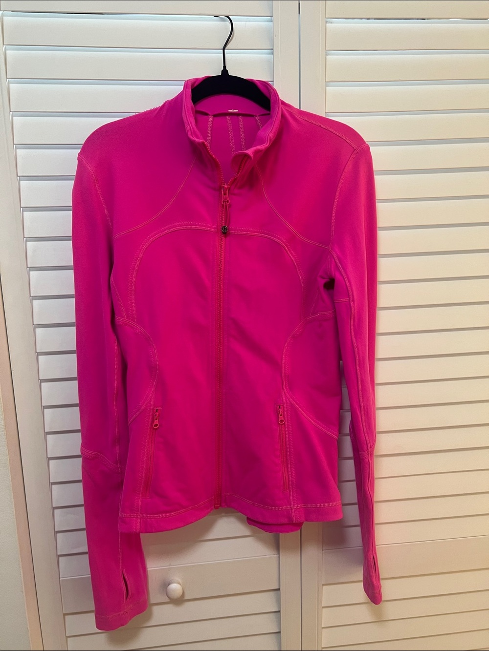 lululemon athletica Bright Pink Full‑Zip Utility Jacket